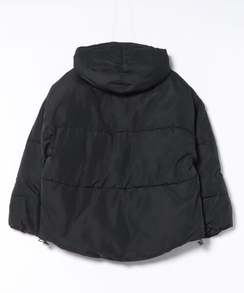 SpRay（スプレイ）の「裾ラウンドフェイクダウン（ダウンジャケット/コート・レディース・アイボリー/ブラック・FREE）」の17枚目の写真