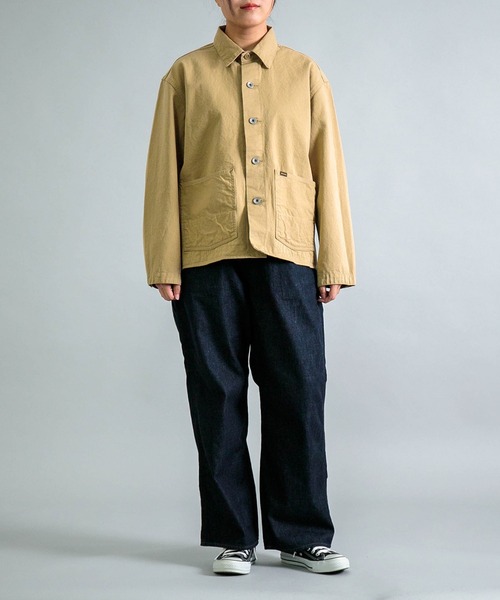 OMNIGOD（オムニゴッド）の「[OMNIGOD womens / オムニゴッド] 12ozムラ糸セルヴィッジチノ カバーオール（カバーオール・レディース・ベージュ・0）」の17枚目の写真