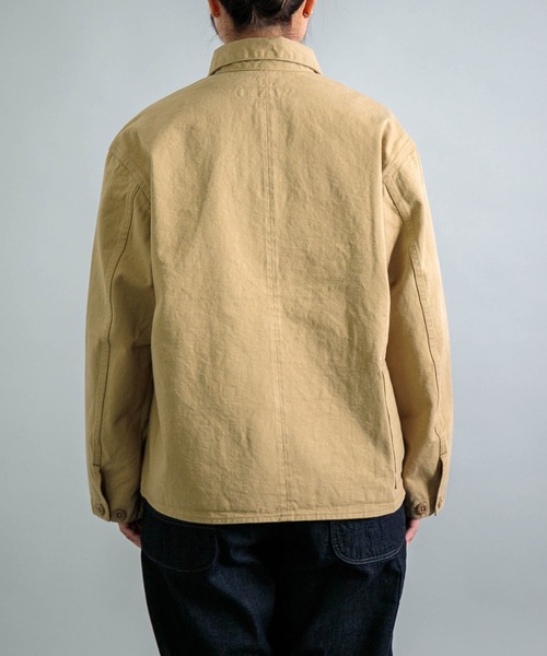 OMNIGOD（オムニゴッド）の「[OMNIGOD womens / オムニゴッド] 12ozムラ糸セルヴィッジチノ カバーオール（カバーオール・レディース・ベージュ・0）」の12枚目の写真