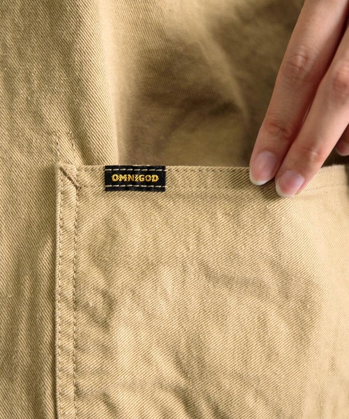 OMNIGOD（オムニゴッド）の「[OMNIGOD womens / オムニゴッド] 12ozムラ糸セルヴィッジチノ カバーオール（カバーオール・レディース・ベージュ・0）」の15枚目の写真