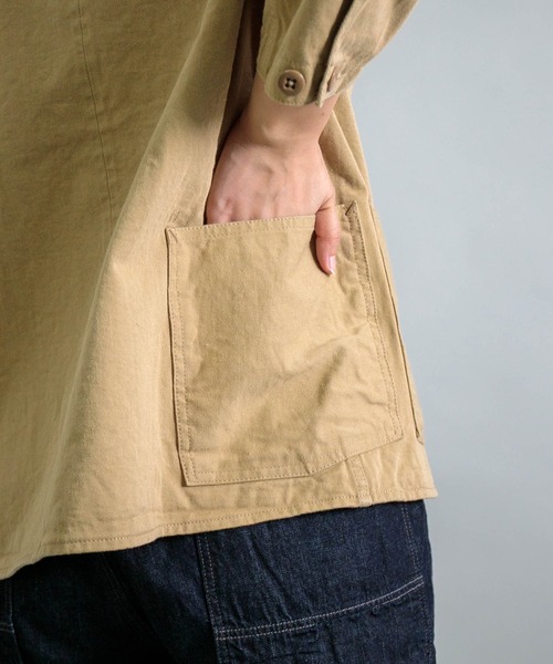 OMNIGOD（オムニゴッド）の「[OMNIGOD womens / オムニゴッド] 12ozムラ糸セルヴィッジチノ カバーオール（カバーオール・レディース・ベージュ・0）」の16枚目の写真
