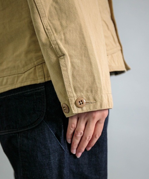 OMNIGOD（オムニゴッド）の「[OMNIGOD womens / オムニゴッド] 12ozムラ糸セルヴィッジチノ カバーオール（カバーオール・レディース・ベージュ・0）」の5枚目の写真