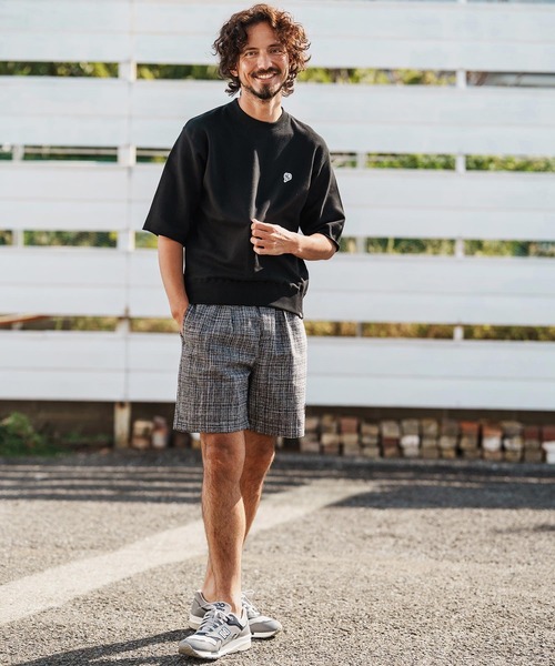 1minute 1second（ワンミニットワンセカンド）の「msw1817-heavy weight cut off pullover with heart patch カットオフトレーナー(1M26H290)（スウェット・メンズ・ブラック/トップグレー/ネイビー・S/M/L/XL）」の7枚目の写真