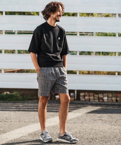 1minute 1second（ワンミニットワンセカンド）の「msw1817-heavy weight cut off pullover with heart patch カットオフトレーナー(1M26H290)（スウェット・メンズ・ブラック/トップグレー/ネイビー・S/M/L/XL）」の8枚目の写真