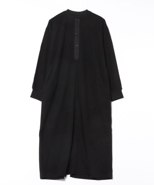 LA MARINE FRANCAISE（マリン フランセーズ）の「リブスキッパーワンピース（ワンピース・レディース・ブラック/グリーン・FREE）」の2枚目の写真