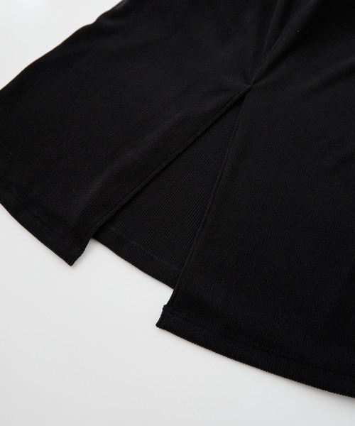 LA MARINE FRANCAISE（マリン フランセーズ）の「リブスキッパーワンピース（ワンピース・レディース・ブラック/グリーン・FREE）」の10枚目の写真