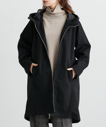 Soiunique（スワユニーク）の「フェイクウールフーデッドロング丈コート　［Soiunique］（ダッフルコート）」
