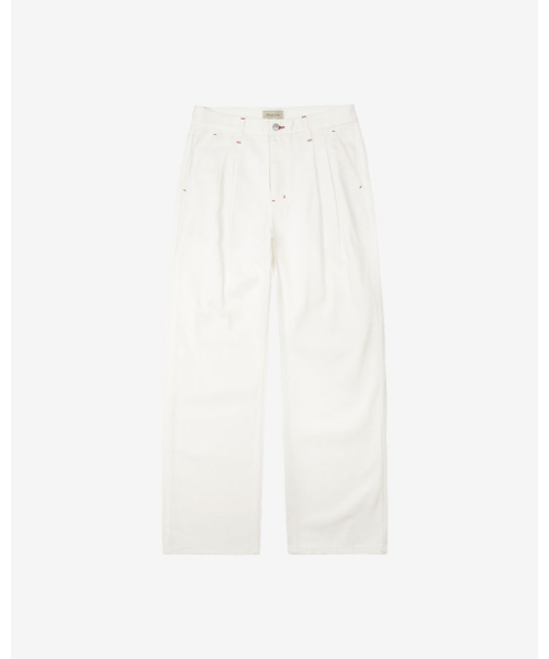 sortie(ソルティ)の「560 Wide Denim Trousers (White)(デニムパンツ・メンズ・その他・LARGE/MEDIUM/SMALL)」の1枚目の写真