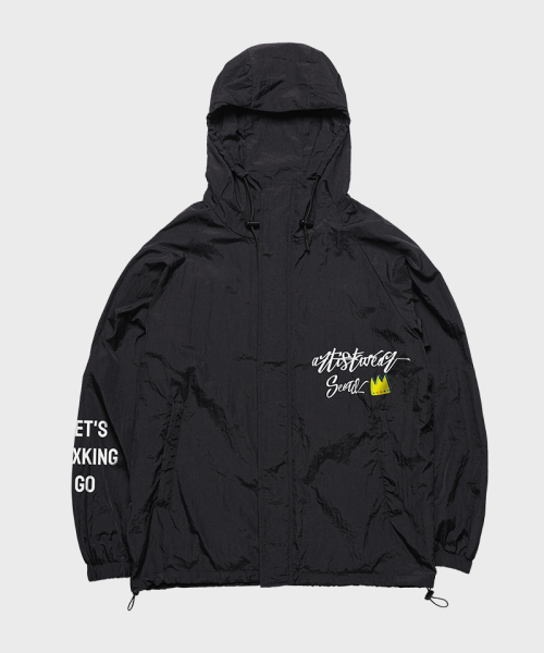ARTISTWEAR（アーティストウェア）の「[ATW]レゴフード風防（ナイロンジャケット・レディース・ブラック・MEDIUM/LARGE/X-LARGE/XX-LARGE）」の7枚目の写真