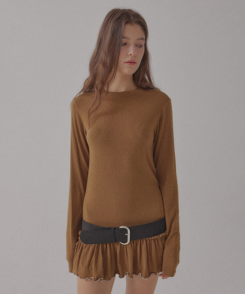 DEARSTALKER(ディアストーカー)の「KYRA FRILL LAYERED DRESS - OLIVE(ワンピース・レディース・その他・FREE)」の1枚目の写真