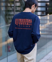 【別注】UNIVERSAL OVERALL/ユニバーサルオーバーオール サイドスリットルーズシルエットビッグロゴロンT
