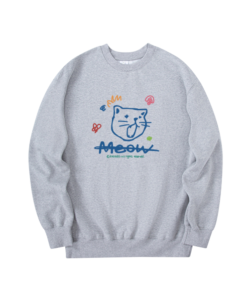 RADINEO(ラディネオ)の「ベロウ メンズ スウェット グレー(スウェット・メンズ・その他・LARGE/X-LARGE/MEDIUM)」の1枚目の写真