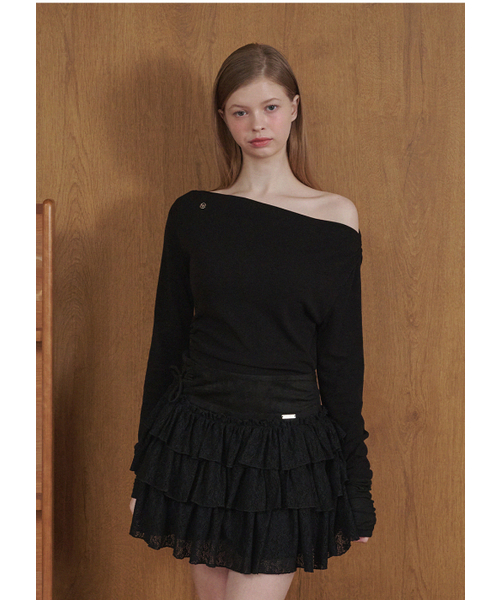 MICANE(ミケーネ)の「アガタスエードカンカンスカートミニ(スカート・レディース・ブラック/キャメル・X-SMALL/SMALL/MEDIUM/LARGE/X-LARGE/XX-LARGE)」の9枚目の写真