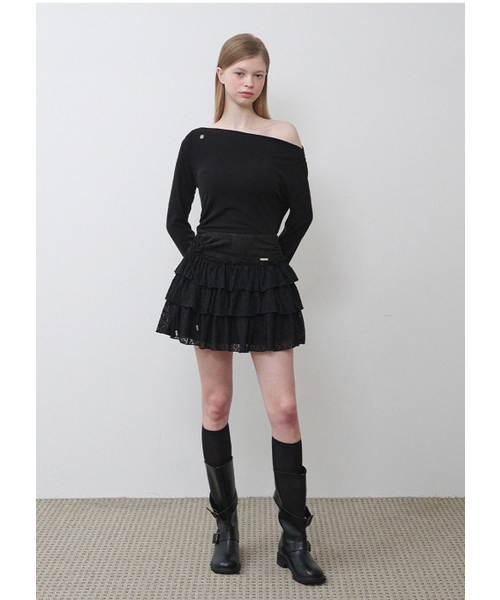 MICANE(ミケーネ)の「アガタスエードカンカンスカートミニ(スカート・レディース・ブラック/キャメル・X-SMALL/SMALL/MEDIUM/LARGE/X-LARGE/XX-LARGE)」の11枚目の写真