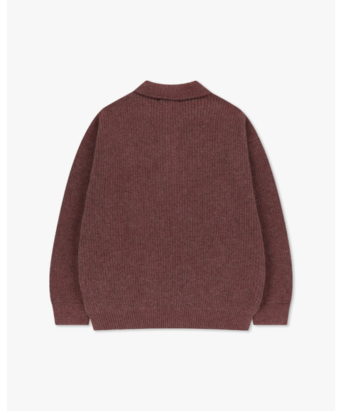 ASTLAY(アストレイ)の「HATCHI Rugby Knit (Lt.Wine.Mel)(ニット/セーター・メンズ・その他・2/3)」の12枚目の写真