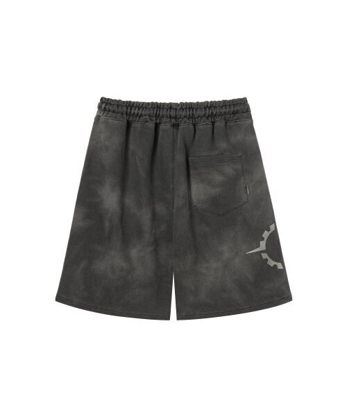 HARDGEAR APPAREL(ハードギアアパレル)の「タイダイ スウェット ショーツ ウォッシュドブラック(その他パンツ・メンズ・その他・LARGE/MEDIUM/SMALL/X-LARGE)」の2枚目の写真