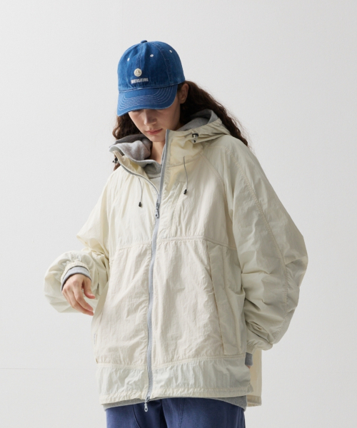 NAMERCLOTHING(ネイマークローディング)の「BREEZE WIND JACKET CREAM(ナイロンジャケット・レディース・その他・LARGE/X-LARGE/MEDIUM)」の1枚目の写真