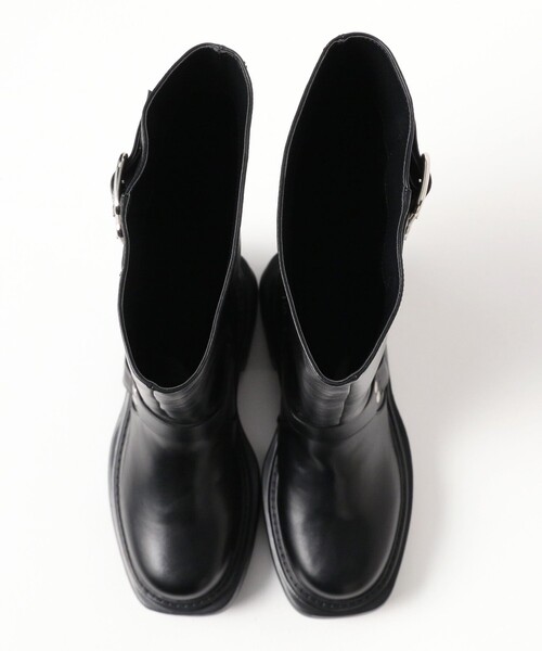 Ray BEAMS（レイビームス）の「ベルト エンジニア ブーツ（ブーツ・レディース・ブラック/ダークブラウン・23.5cm/24.0cm/24.5cm/25.0cm/23.0cm）」の11枚目の写真