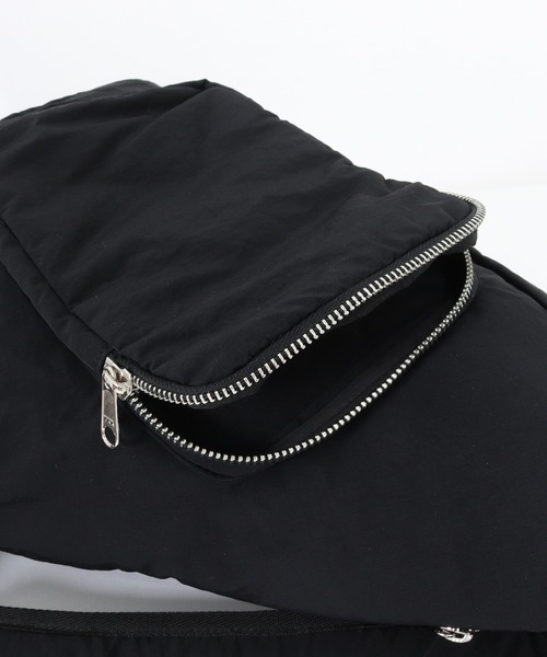 ADAM PATEK(アダムパテック)の「【ADAMPATEK/アダムパテック】nylon sling bag ナイロンスリングバッグ(ショルダーバッグ・メンズ・ブラック/グレー・FREE)」の19枚目の写真