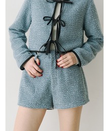 jouetie | コンパクトツイードショーパン【セットアップ対応】(その他パンツ)