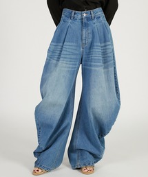 PRANK PROJECT | 【2026Spring Pre-Order】ドレープデニムパンツ / Drape Denim Pants(デニムパンツ)