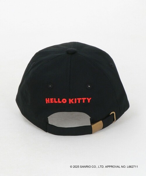 green label relaxing（グリーンレーベルリラクシング）の「【別注】＜URBAMENT＞SANRIO キャップ / CAP / キッズ（キャップ・キッズ・ライトグレー/ライトブルー/ブラック・FREE(52-55cm)）」の6枚目の写真