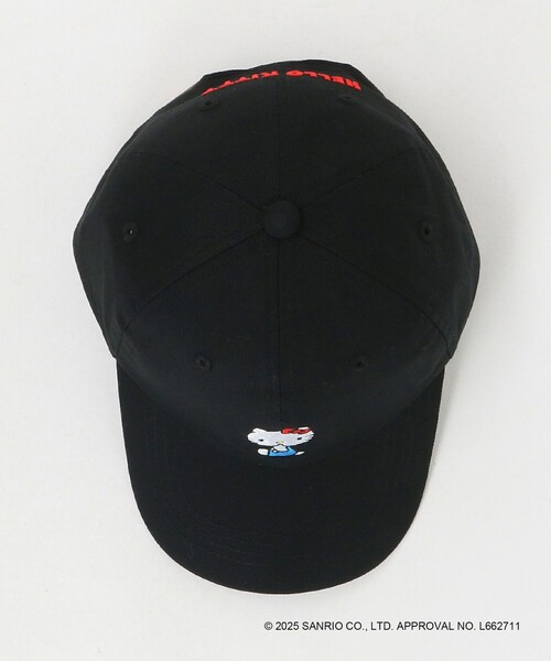 green label relaxing（グリーンレーベルリラクシング）の「【別注】＜URBAMENT＞SANRIO キャップ / CAP / キッズ（キャップ・キッズ・ライトグレー/ライトブルー/ブラック・FREE(52-55cm)）」の7枚目の写真