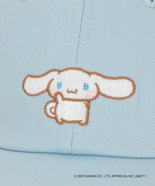 green label relaxing（グリーンレーベルリラクシング）の「【別注】＜URBAMENT＞SANRIO キャップ / CAP / キッズ（キャップ・キッズ・ライトグレー/ライトブルー/ブラック・FREE(52-55cm)）」の15枚目の写真