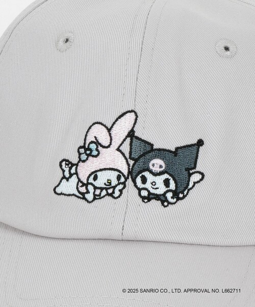 green label relaxing（グリーンレーベルリラクシング）の「【別注】＜URBAMENT＞SANRIO キャップ / CAP / キッズ（キャップ・キッズ・ライトグレー/ライトブルー/ブラック・FREE(52-55cm)）」の19枚目の写真