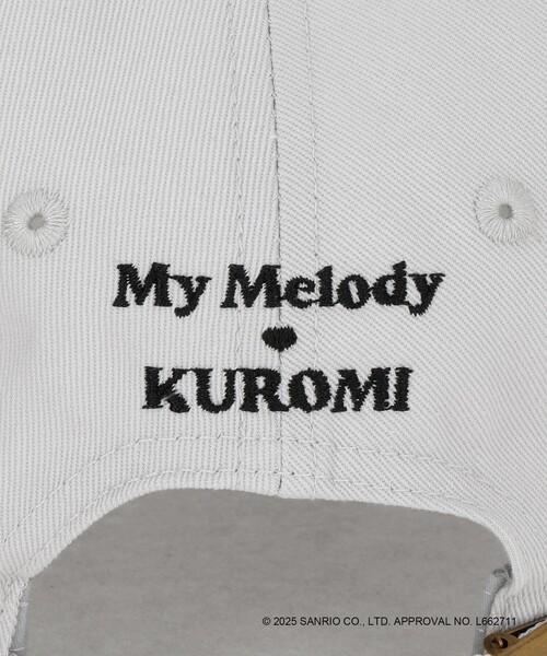 green label relaxing（グリーンレーベルリラクシング）の「【別注】＜URBAMENT＞SANRIO キャップ / CAP / キッズ（キャップ・キッズ・ライトグレー/ライトブルー/ブラック・FREE(52-55cm)）」の20枚目の写真