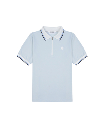 NITINA（ニティナ）の「Zip-up collar T-shirt S/BL (MAN)（ポロシャツ）」