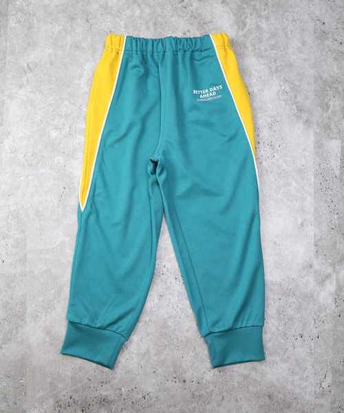 DILASH（ディラッシュ）の「配色切り替え トラックパンツ（その他パンツ・キッズ・ブルー/チャコールグレー/グリーン・130/140/110/120/100）」の2枚目の写真