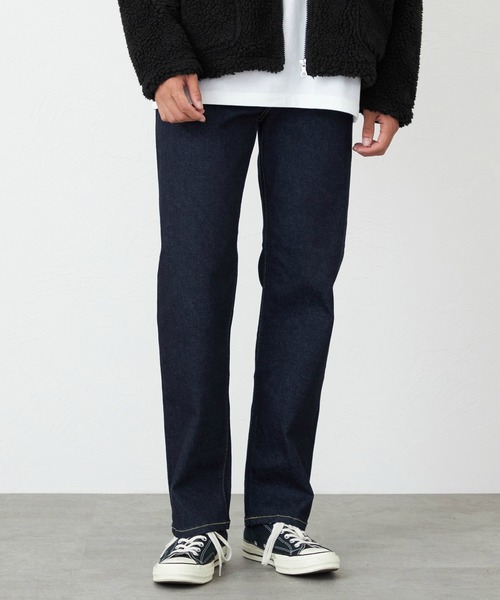ハイパワーストレッチ】Lee LASTIC スリムストレートデニムパンツ