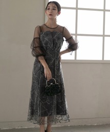 epic day（エピックデイ）の「シャイニーエンブロイダリーマーメイドドレス（ドレス）」