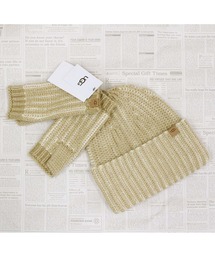 UGG ケーブル ビーニー ウィズ ポム W CABLE BEANIE WITH POM（ニット