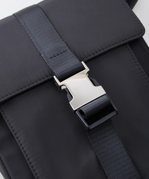 CITY TOKYO（シティトウキョウ）の「【CITY TOKYO/シティートーキョー】Sturdy nylon ﾐﾆｼｮﾙﾀﾞｰﾊﾞｯｸﾞ（ショルダーバッグ・メンズ・ブラック・FREE）」の4枚目の写真