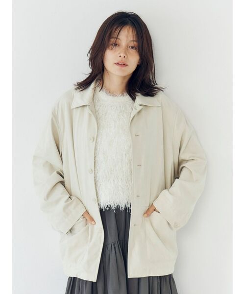 Ungrid（アングリッド）の「フェザーヤーンニットベスト（ニット/セーター・レディース・オフホワイト/ブルー/ブラック・FREE）」の13枚目の写真