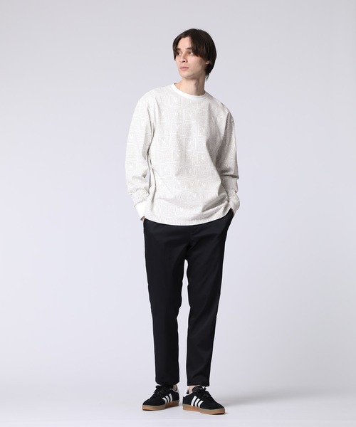 Psycho Bunny(サイコバニー)の「ジオメトリック PBモノグラム ロングスリーブTシャツ(Tシャツ/カットソー・メンズ・ブラック/ホワイト・LARGE/MEDIUM/SMALL/X-LARGE)」の9枚目の写真