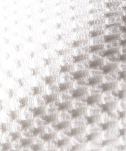 NICOLE CLUB FOR MEN（ニコルクラブフォーメン）の「ジオメトリックジャガードフードパーカー（パーカー・メンズ・オフホワイト/ブラック×グレー/ブルー系・MEDIUM/LARGE/X-LARGE）」の11枚目の写真