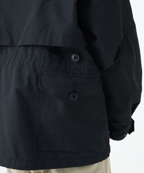 Snow Peak(スノーピーク)の「Snow Peak / TAKIBI Ripstop Field Jacket リップストップ フィールドジャケット難燃(テーラードジャケット・メンズ・ブラック/オリーブ・M/L/S/XL)」の17枚目の写真