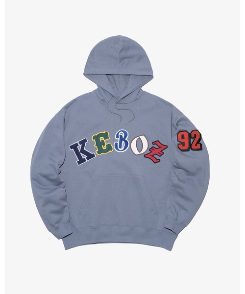 KEBOZ（ケボズ）の「SMR SWEAT HOODIE 2（パーカー・メンズ・チャコールグレー/イエロー/クリーム/ネイビー・XL/L/M/S/2XL）」の14枚目の写真