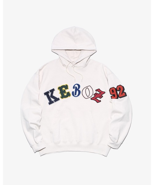 KEBOZ（ケボズ）の「SMR SWEAT HOODIE 2（パーカー・メンズ・チャコールグレー/イエロー/クリーム/ネイビー・XL/L/M/S/2XL）」の20枚目の写真
