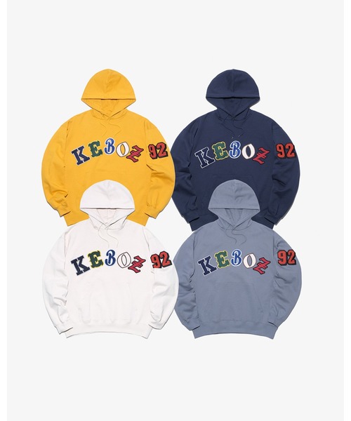 KEBOZ（ケボズ）の「SMR SWEAT HOODIE 2（パーカー・メンズ・チャコールグレー/イエロー/クリーム/ネイビー・XL/L/M/S/2XL）」の10枚目の写真
