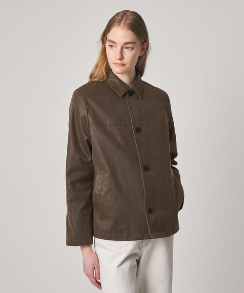 Steven Alan(スティーブンアラン)の「<Steven Alan>クラック ライク ブルゾン(その他アウター・レディース・ダークブラウン・M/S)」の1枚目の写真