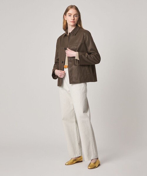 Steven Alan(スティーブンアラン)の「<Steven Alan>クラック ライク ブルゾン(その他アウター・レディース・ダークブラウン・M/S)」の4枚目の写真