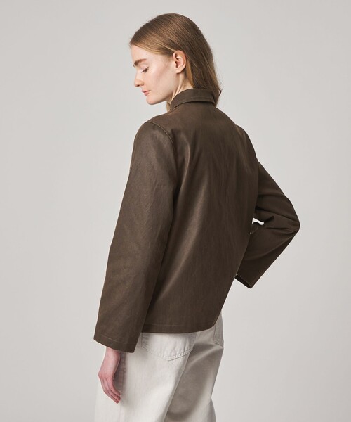 Steven Alan(スティーブンアラン)の「<Steven Alan>クラック ライク ブルゾン(その他アウター・レディース・ダークブラウン・M/S)」の6枚目の写真