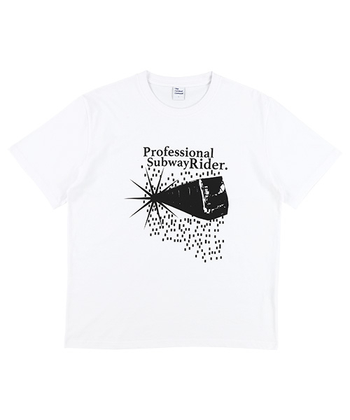 THECOLDESTMOMENT（ザコールデストモーメント）の「TCM subway T (white)（Tシャツ/カットソー・レディース・その他・S/M/L/XL）」の6枚目の写真