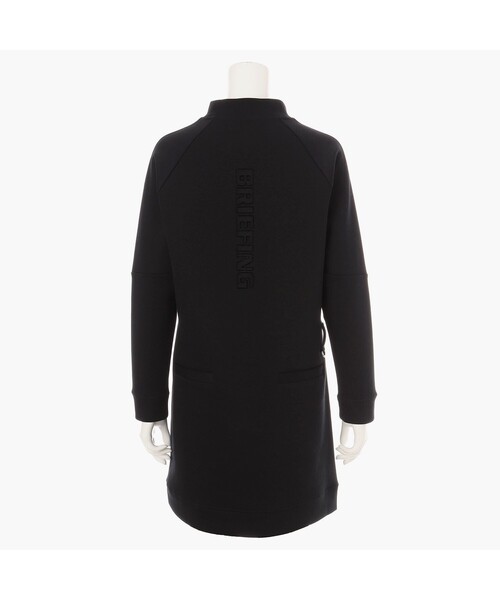BRIEFING（ブリーフィング）の「【BRIEFING GOLF／ブリーフィングゴルフ】WS WARM LOGO LINE HIGHNECK DRESS（ワンピース・レディース・ブラック・M/S）」の2枚目の写真