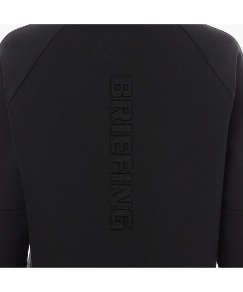 BRIEFING（ブリーフィング）の「【BRIEFING GOLF／ブリーフィングゴルフ】WS WARM LOGO LINE HIGHNECK DRESS（ワンピース・レディース・ブラック・M/S）」の3枚目の写真