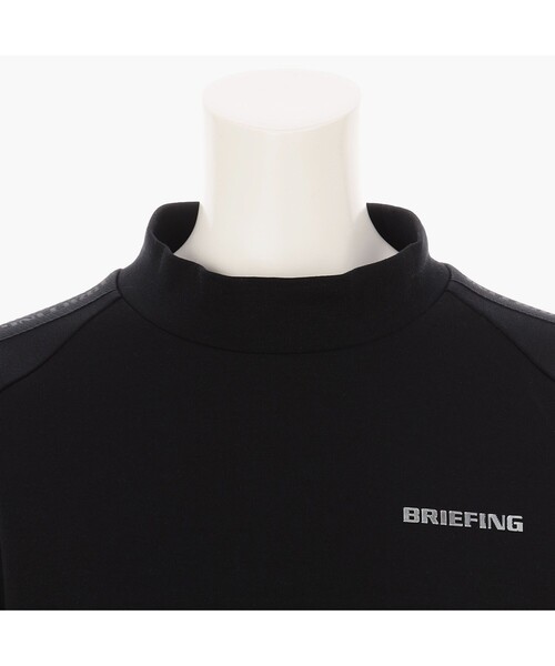 BRIEFING（ブリーフィング）の「【BRIEFING GOLF／ブリーフィングゴルフ】WS WARM LOGO LINE HIGHNECK DRESS（ワンピース・レディース・ブラック・M/S）」の6枚目の写真